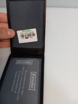 Tarjetero Pielnoble Marrón Pequeño