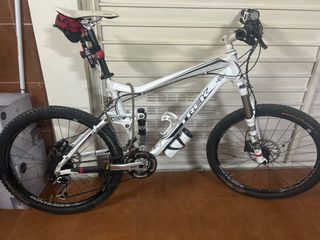 Bicicleta de Montaña Trek Blanca