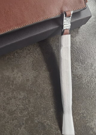 Pochette Piquadro uomo marrone