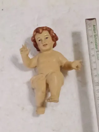 Pastorella Gesù Bambino bachelite