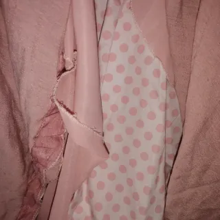 Vestido Flamenca Gitana Feria Rosa