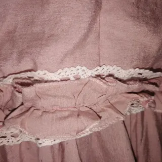 Vestido Flamenca Gitana Feria Rosa