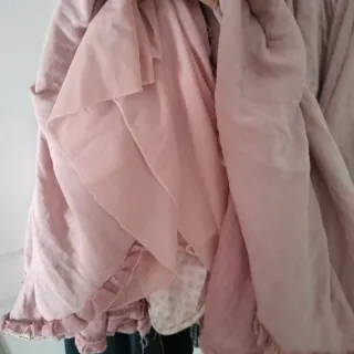 Vestido Flamenca Gitana Feria Rosa