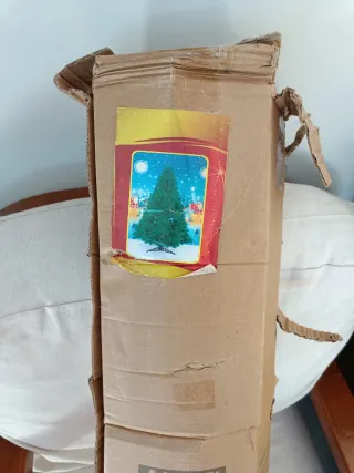 Árbol de Navidad artificial verde