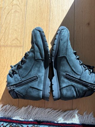 Timberland Scarponcini Pelle Nera Tg 33