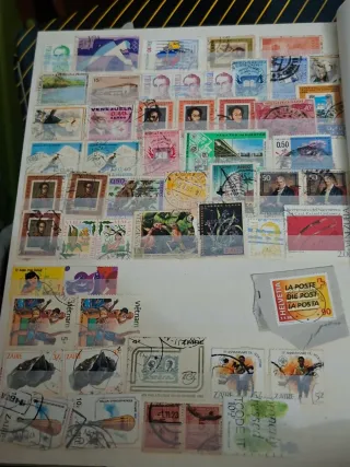 Lote de sellos de Venezuela y otros países