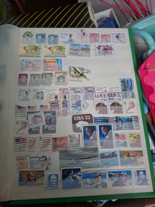 Lote de sellos de Venezuela y otros países