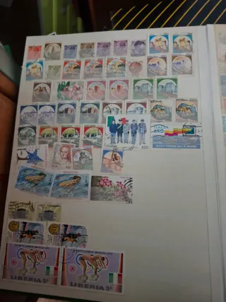 Lote de sellos de Venezuela y otros países