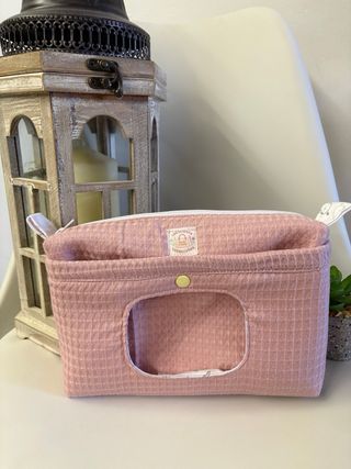 Conjunto bebé: arrullo, bolsa carro, pañalera