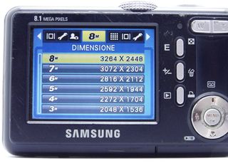 Samsung DigiMax S800 Fotocamera 8,1 MP