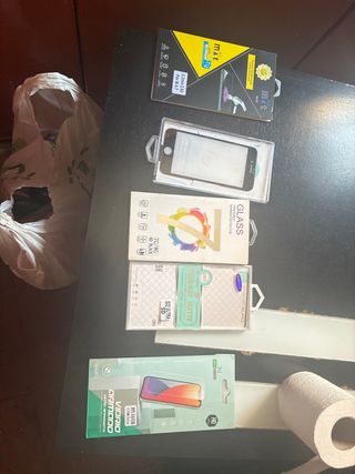 Protettore schermo opaco per iPhone 4.7 Nero