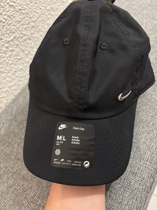 Gorra Nike Club Cap Negra Talla M/L