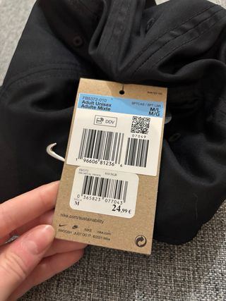 Gorra Nike Club Cap Negra Talla M/L