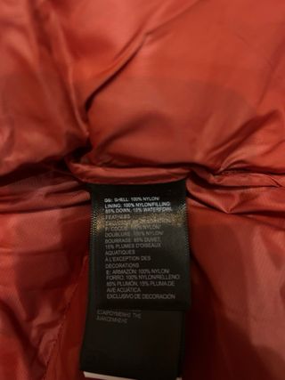 The North Face Plumífero 700 Rojo