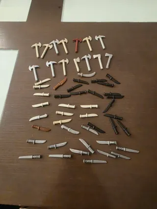 Playmobil Armas y Hachas apartir de 0,20 unidad