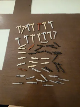 Playmobil Armas y Hachas apartir de 0,20 unidad