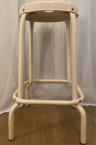 Taburete alto Ikea Raskog beige