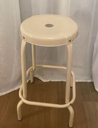Taburete alto Ikea Raskog beige