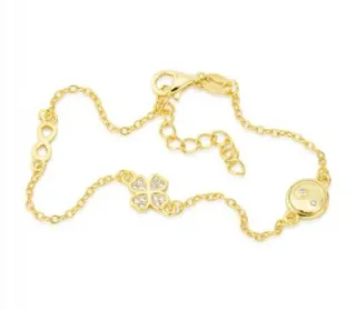 Pulsera Infinito Trébol