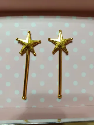 Varitas Mágicas Doradas Estrella