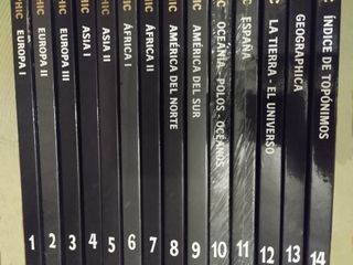Atlas National Geographic 14 tomos, como nuevo.