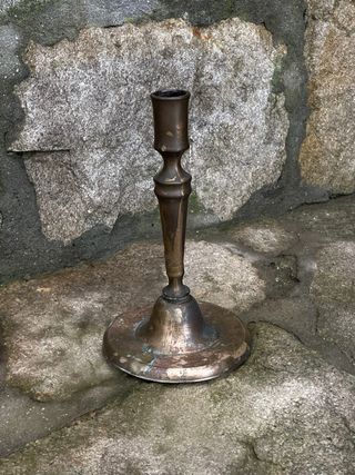 Candelabro de bronce