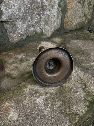 Candelabro de bronce