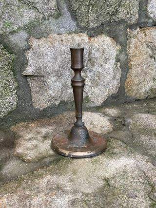 Candelabro de bronce