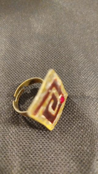 Lote 4 Anillos Bisutería