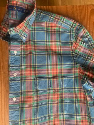 Camisa Ralph Lauren cuadros caballero
