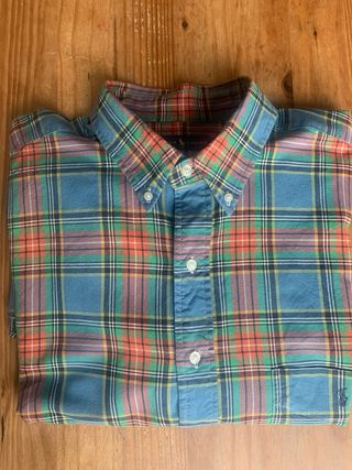 Camisa Ralph Lauren cuadros caballero
