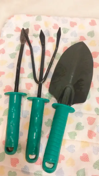 Set de jardinería 3 piezas