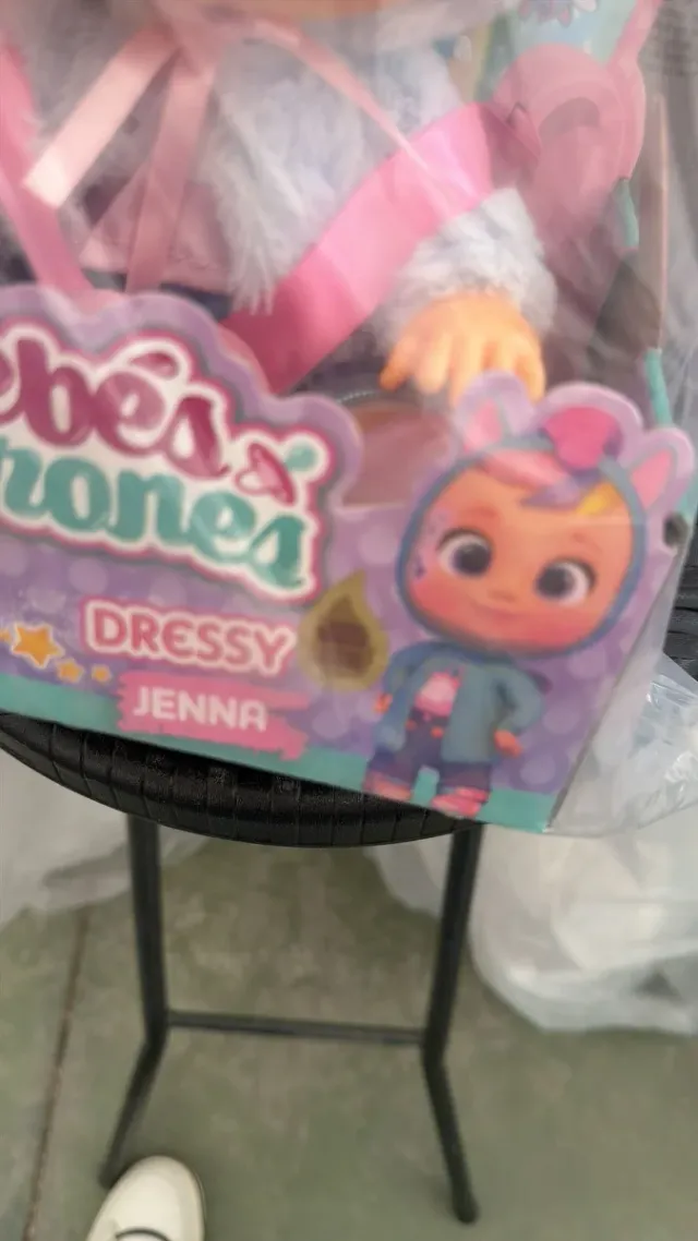 Bebé Llorón Unicornio con Pelo Arcoíris