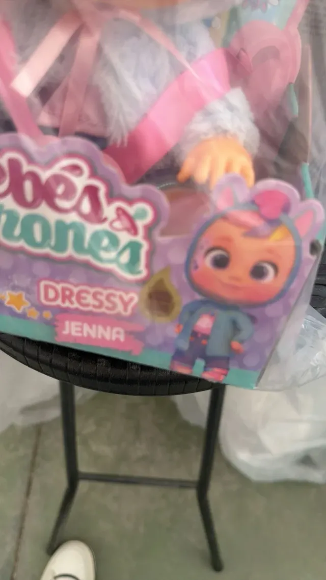 Bebé Llorón Unicornio con Pelo Arcoíris