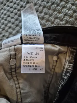 Calças Ganga Levi's 501 W27 L30