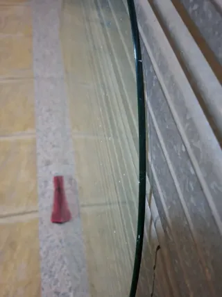 Cristal redondo para mesa