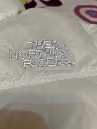 The North Face Plumífero Blanco Corto Mujer