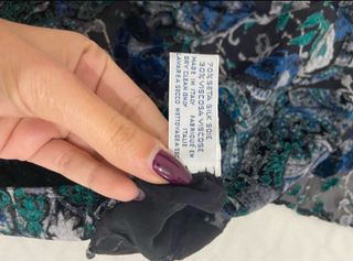 Foulard Caruso ricami velluto