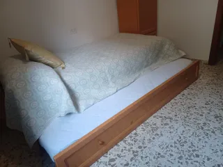 Cama nido con armarios y almacenaje