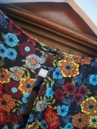 Vestido Zara floral vintage