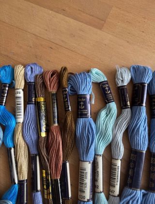 Filo per ricamo cotone assortito