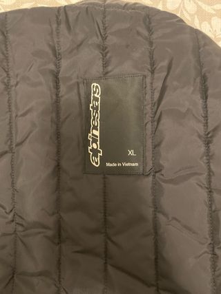 Forro Chaqueta Moto Negro