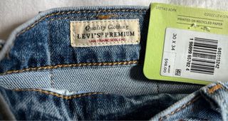 Pantalones Levi's 511 Slim Azules Talla 30