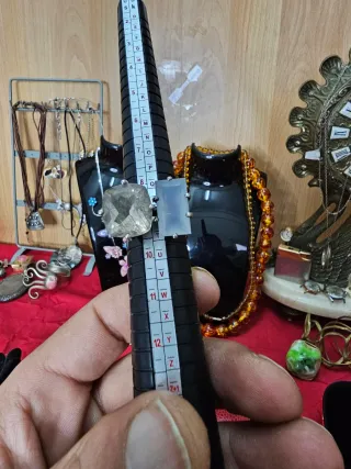 Anillo Vintage Balmain Piedras Naturales Plata