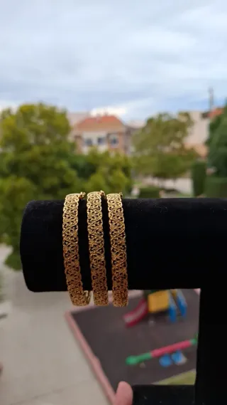 Pulseras Acero Inoxidable Doradas