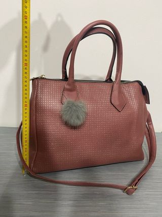 Borsa donna elegante color Borgogna glitter