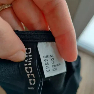 Camiseta premamá negra