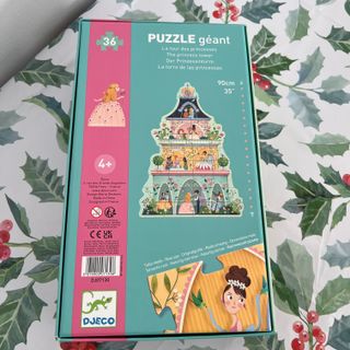 Puzzle Djeco Gigante Castillo Princesas 36 Piezas