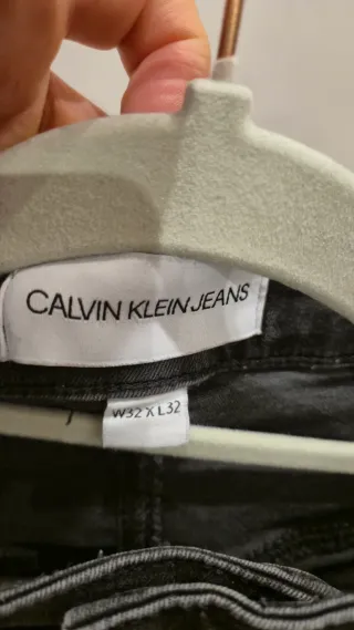 Calvin Klein Jeans Negros Talla 32 x 32 Slim fit