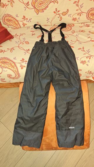 Salopette pantaloni neve Wedze bimbo 8 anni